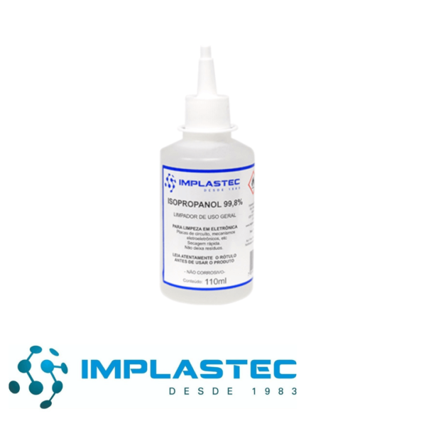 ALCOOL ISOPROPILICO 99,8% IMPLASTEC - Imagem 2